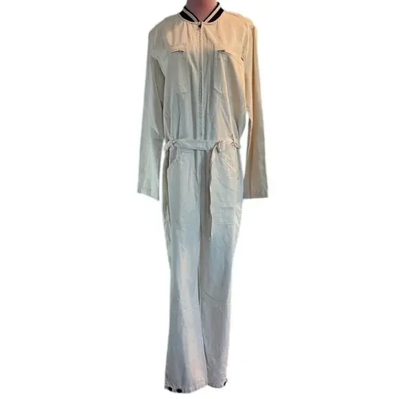 NWT Scotch & Soda A.M.S. x BLAUW Brutus Jumpsuit Cotton GRAPHICS Utility $245 L - Picture 5 of 15